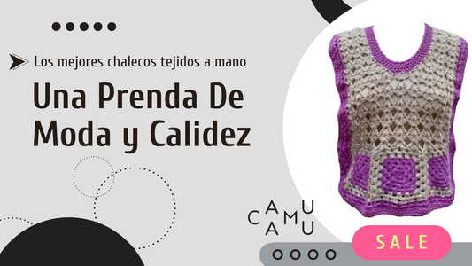 Los mejores chalecos tejidos a mano: una prenda de moda y calidez