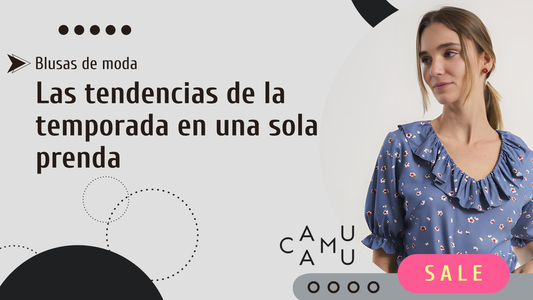 Blusas de moda: Las tendencias de la temporada en una sola prenda