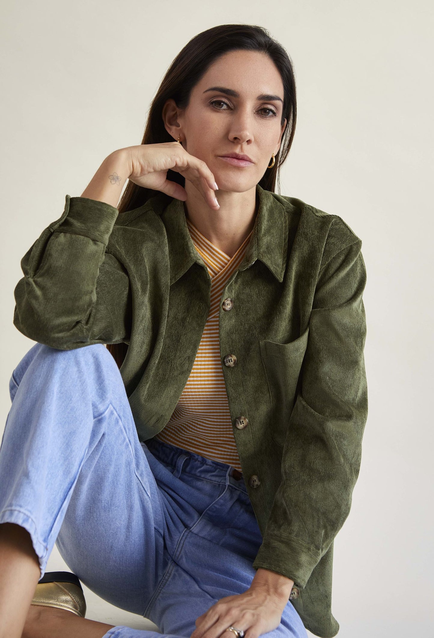 Blusa Alicia Verde Militar