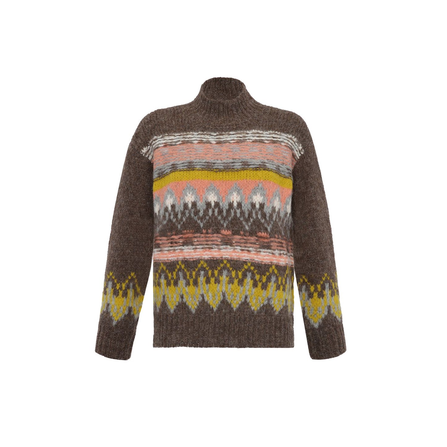 Chompa de Alpaca Maia Marrón