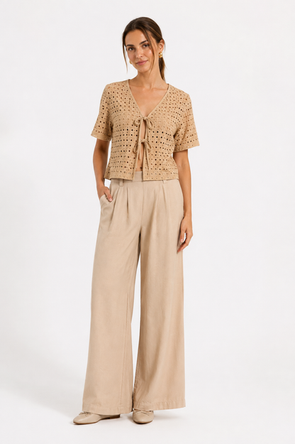 Pantalón Milena Beige